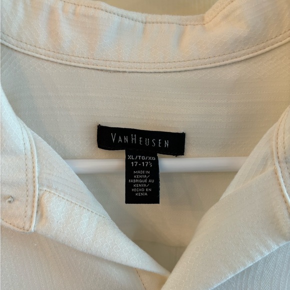 Van Heusen xl short sleeve dress shirt xl - Picture 3 of 3